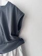 画像4: ＊限定カラーのみ30%off＊ nouvelles du paradis トロワ天竺 フレンチTシャツ【クリックポスト（185円）発送可能】 (4)