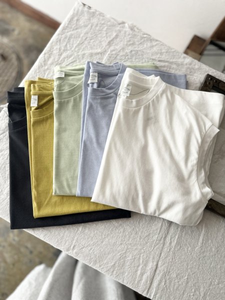 画像3: ＊限定カラーのみ30%off＊ nouvelles du paradis トロワ天竺 フレンチTシャツ【クリックポスト（185円）発送可能】 (3)