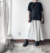 画像2: 【予約販売 ; ８月中旬】Luminaes 手染めリネン 後ろギャザープルオーバー (2)