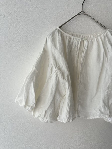 画像4: Gauze# KHADI COTTON LINEN GATHER BORRERO (4)