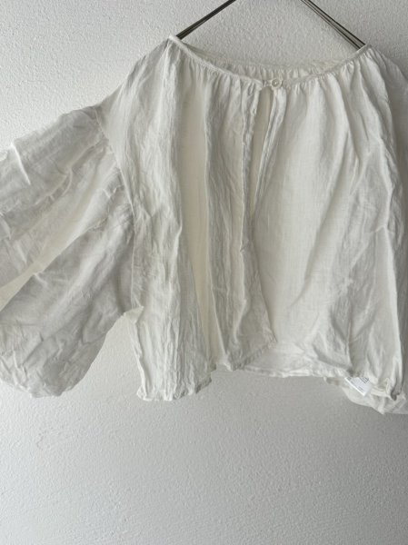 画像5: Gauze# KHADI COTTON LINEN GATHER BORRERO (5)