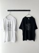 画像2: (g) TENJIKU PRINT Tee ALPHABET (2)