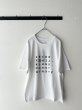 画像5: (g) TENJIKU PRINT Tee ALPHABET (5)