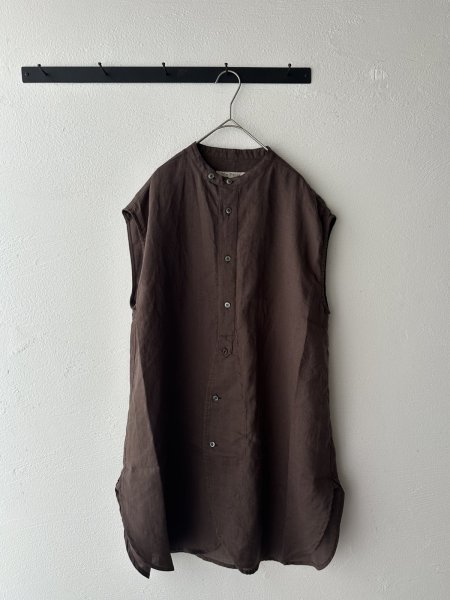 画像5: Vlas Blomme フレンチスリーブ チュニックシャツ (5)