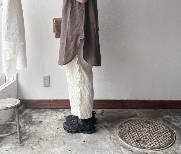 画像7: Gauze# LINEN VIVIENNE PANTS (7)
