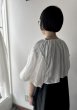 画像1: Gauze# KHADI COTTON LINEN GATHER BORRERO (1)