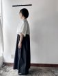 画像3: Gauze# KHADI COTTON LINEN GATHER BORRERO (3)