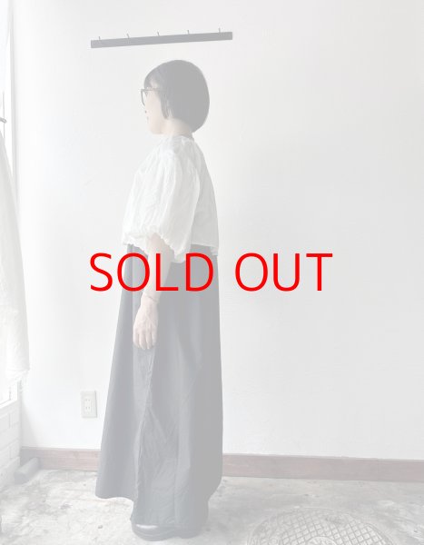 画像3: Gauze# KHADI COTTON LINEN GATHER BORRERO (3)