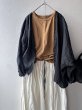 画像4: prit 160/1ラミー ワンボタンカーディガン 【クリックポスト（185円）発送可能】 (4)
