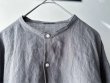 画像3: Luminaes 1/60手染めリネン ロングシャツ 【unisex】 (3)