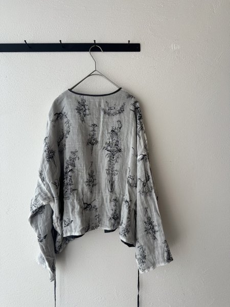 画像13: Gauze# FLorence ROBE reversible (13)