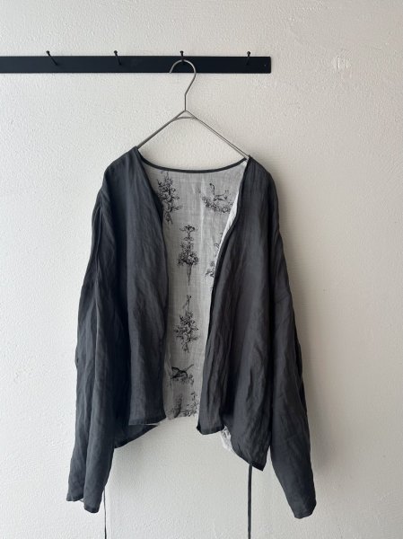 画像11: Gauze# FLorence ROBE reversible (11)
