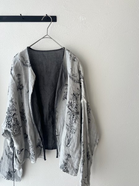 画像9: Gauze# FLorence ROBE reversible (9)