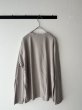 画像8: prit 30/1リサイクルムラ糸天竺クルーネックプルオーバー (8)