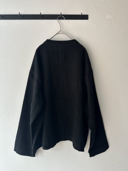 画像10: prit 25/1フレンチリネンツイル起毛 ノーカラージャケット (10)