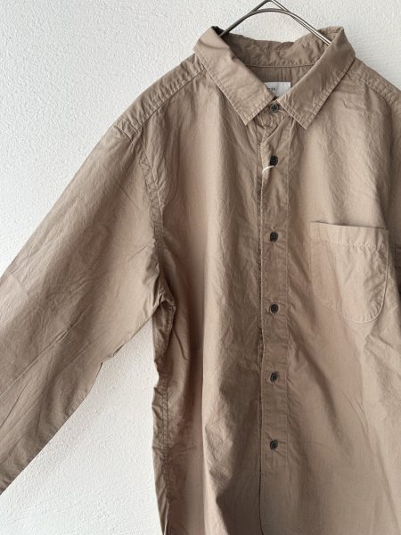 画像4: prit 80/1タイプライター レギュラーカラーシャツ (4)