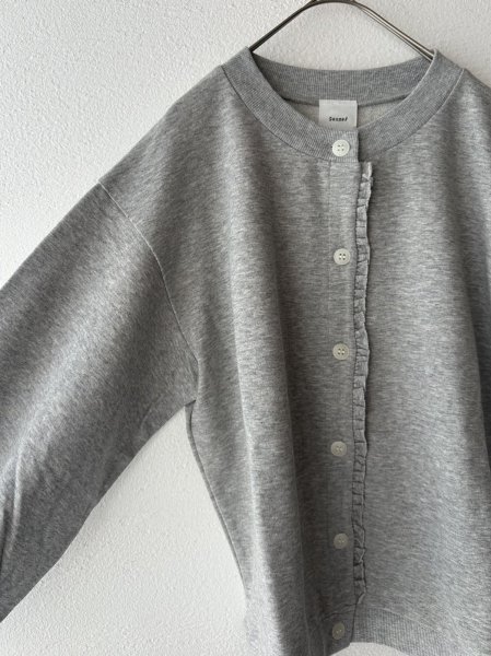 画像5: Gauze# TINY FRILL URAKE CARDIGAN (5)