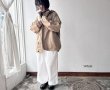 画像3: prit 甘撚オックス フーディーブルゾン (3)