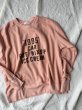 画像6: NATURAL LAUNDRY コットンリネン裏毛 キャロットプリントプルオーバー (6)