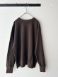画像14: NATURAL LAUNDRY コットンリネン裏毛 キャロットプリントプルオーバー (14)