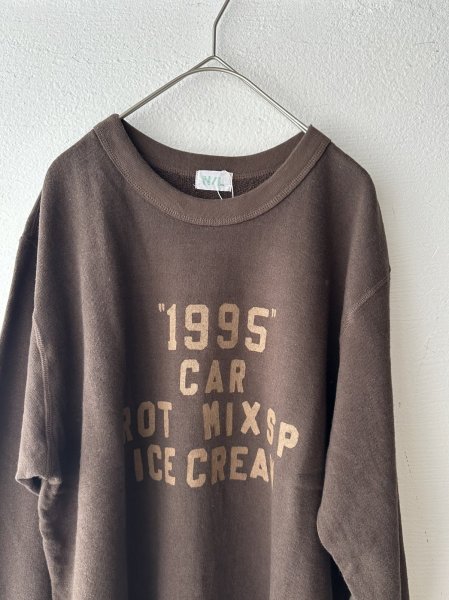 画像10: NATURAL LAUNDRY コットンリネン裏毛 キャロットプリントプルオーバー (10)