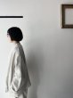 画像3: prit 25/1フレンチリネンツイル起毛 ノーカラージャケット (3)