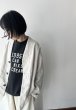 画像1: prit 25/1フレンチリネンツイル起毛 ノーカラージャケット (1)