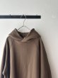画像4: prit 30/10裏毛起毛 ラグランスリーブフードプルオーバー (4)