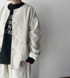 画像5: NATURAL LAUNDRY コットンリネン裏毛 キャロットプリントプルオーバー (5)