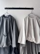 画像1: Véritécoeur Pigment dyeing ミニ裏毛プルオーバー (1)