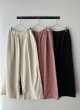 画像1: prit 8ウェールコーデュロイワンタックワイドパンツ (1)