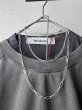 画像7: Luminaes_accessory メタルビーズとチェーンのロングネックレス (7)