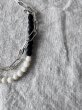 画像7: Luminaes_accessory みるくガラスとマットビーズのバイカラー二重ブレスレット (7)