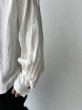 画像3: Luminaes ベルギーリネンブロード カフスのロングシャツ (3)
