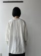 画像5: Luminaes ベルギーリネンブロード カフスのロングシャツ (5)