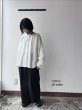 画像7: Luminaes ベルギーリネンブロード カフスのロングシャツ (7)