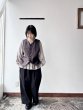 画像7: Luminaes ベルギーリネンブロード 裾フリルブラウス (7)