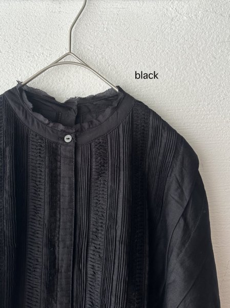 画像4: ROBE de PEAU Schwarz Shirt (4)