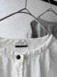 画像13: Luminaes ベルギーリネンブロード カフスのロングシャツ (13)