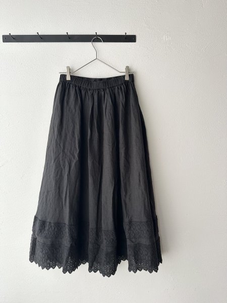 画像4: ROBE de PEAU Swirling skirt (4)
