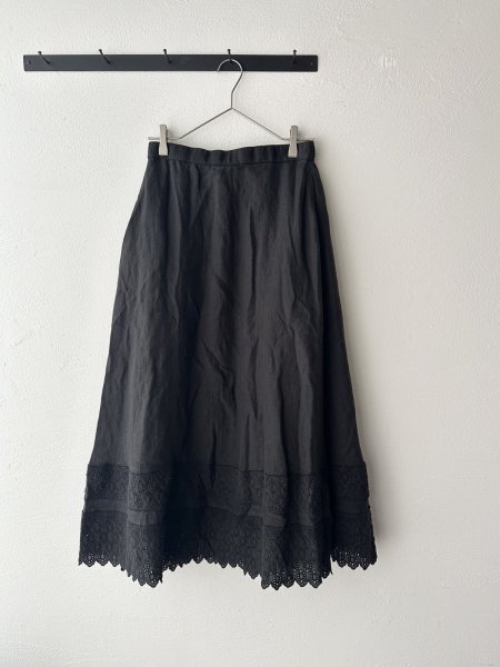 画像1: ROBE de PEAU Swirling skirt (1)