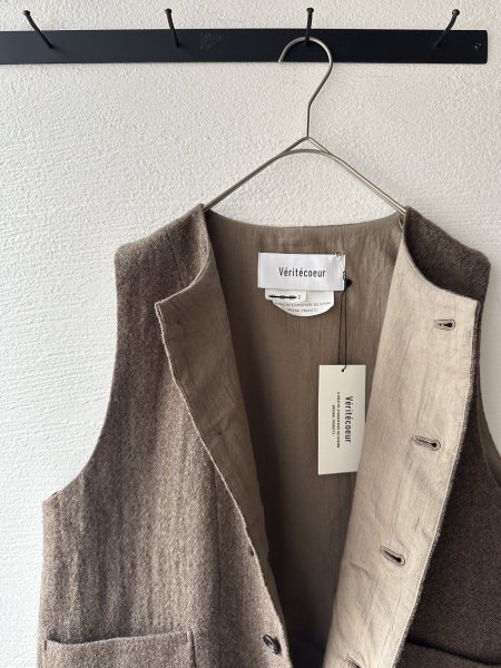 画像7: Véritécoeur WOOLベスト (7)