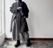 画像3: Luminaes ベルギーリネン タックボリュームPT (3)