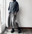画像2: Luminaes ベルギーリネン タックボリュームPT (2)