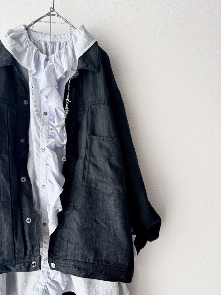 画像2: Vlas Blomme KL Denim ジャケット (unisex) (2)