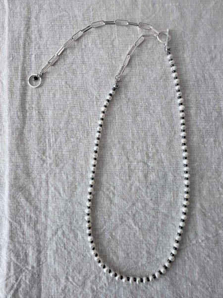 画像4: Luminaes_accessory 淡水パールのバイカラーネックレス　【アレルギー対応】 (4)