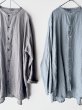 画像1: Luminaes 1/60手染めリネン ロングシャツ 【unisex】 (1)