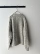 画像10: prit 1/2.5 アルパカコットン3G天竺編み クルーネックカーディガン (10)