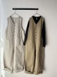 画像1: prit コットンリネン交織カルゼ オールインワン (1)