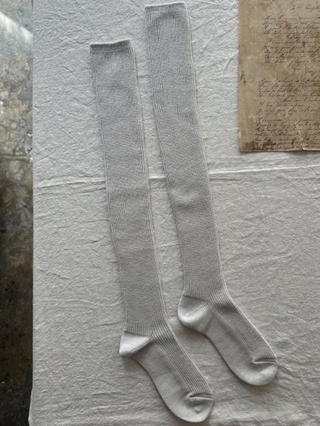 画像3: en Lille ゆりかご ウールハイソックス  (23~25cm)  (3)